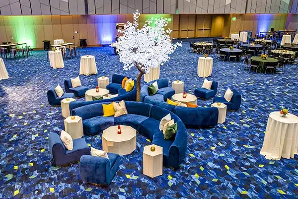 Anywhere 20-2×3 A group of seating areas at a conference