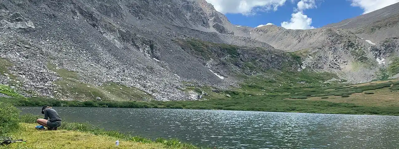 Telluride (2)_wide a mountain lake near Telluride, Colorado
