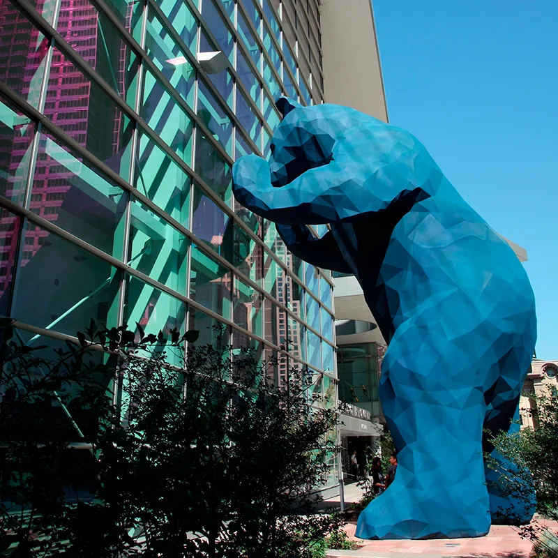 denver_15453831 Bear public art in Denver, CO