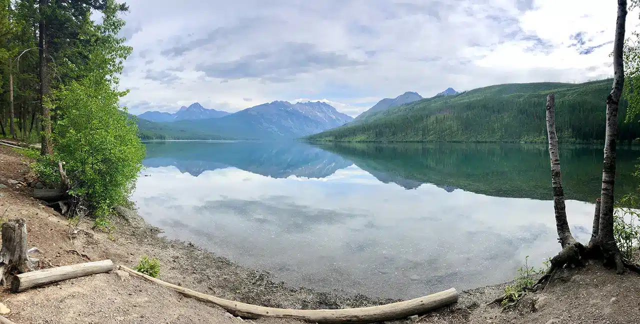 Steamboat-pano scenic lake in Steamboat Springs