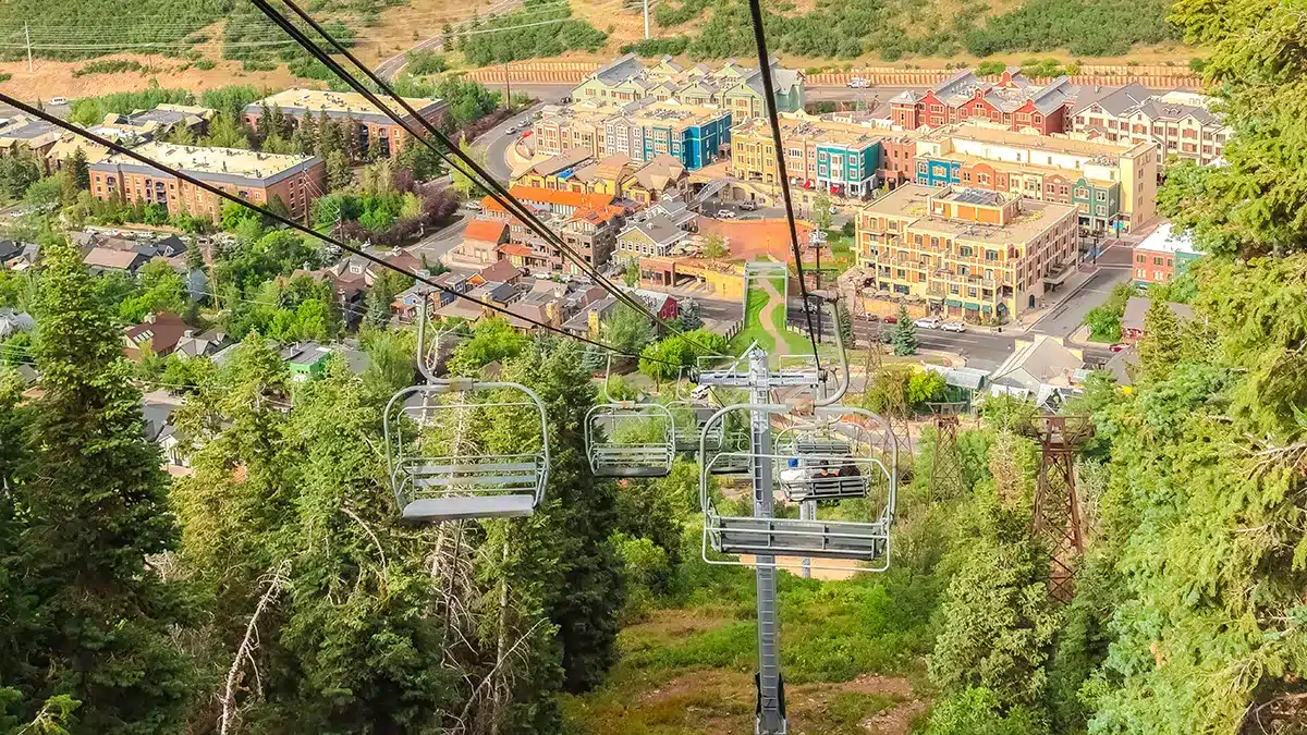 park_city_299204542 empty ski lifts above Park City in the summer